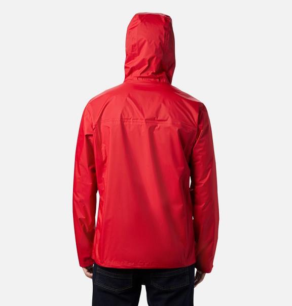 Columbia Watertigh Rain Jacket Red For Men's NZ12753 New Zealand